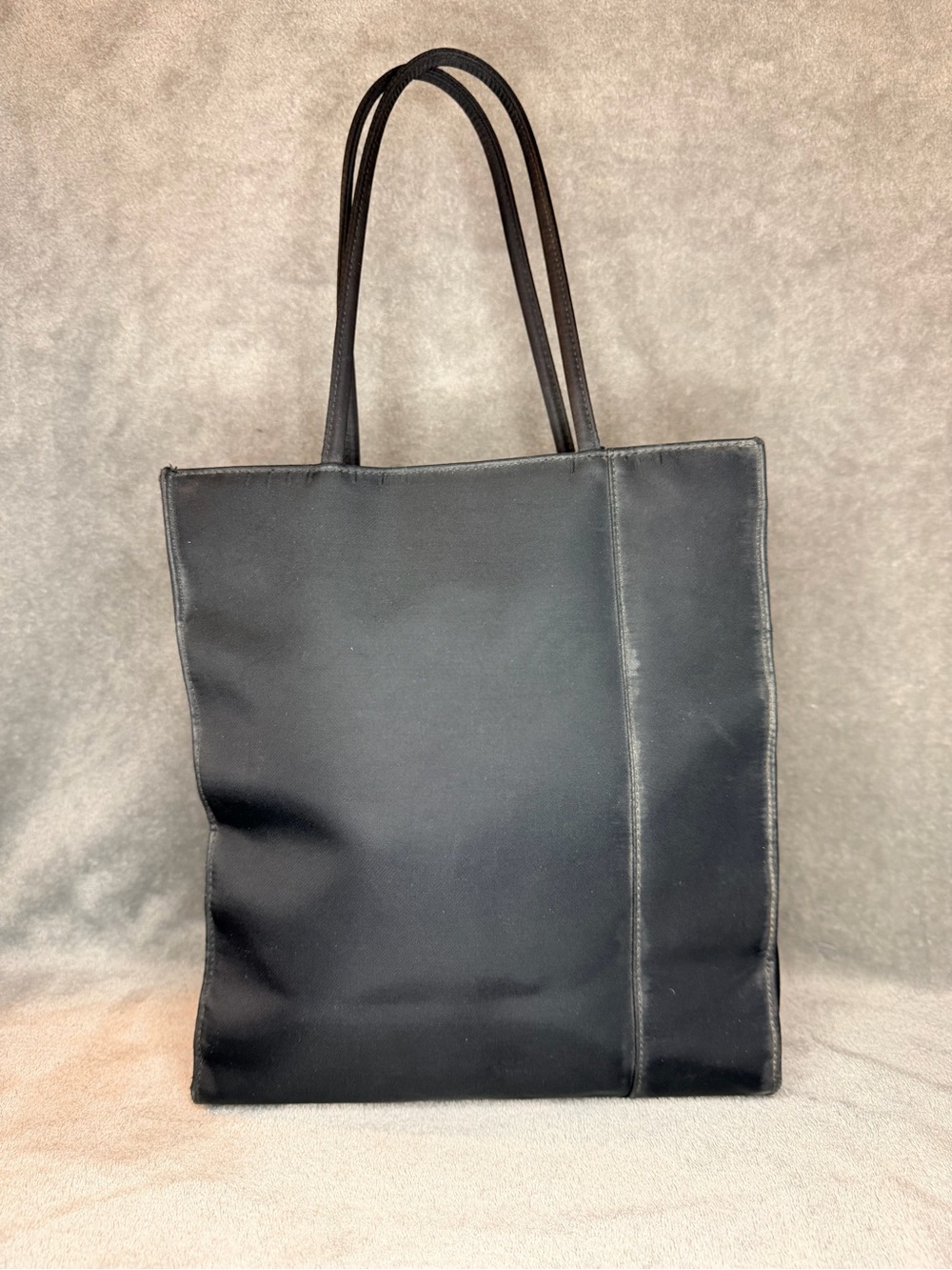 Etienne Aigner Black Tote with Subtle Metal Accent - Picture 6 of 9